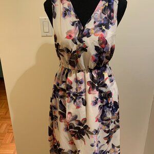 Sleeveless Printed Dress